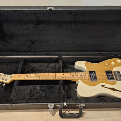 Fender Thinline 1972 Reissue - Transparent Blonde Ash (1 of 200 made!) WITH H/S Black Tolex Case image 7