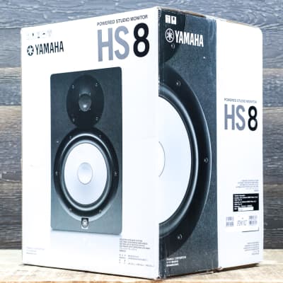 Yamaha HS8 Powered Studio Monitor 2-Way 8" Studio Monitor (Single) #UFDM01030 image 10