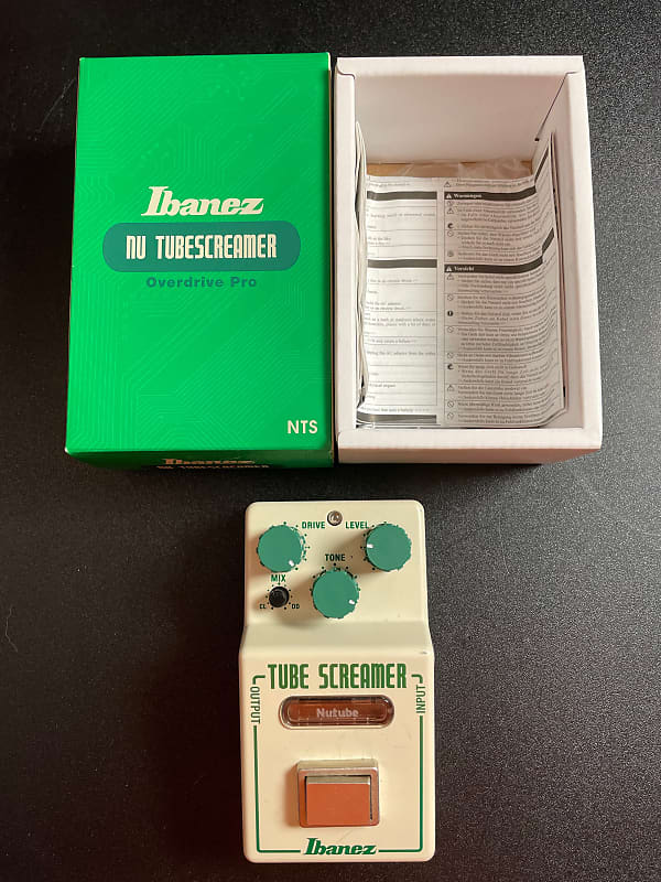 Ibanez NTS Nu Tube Screamer Overdrive 2018 - Present - White | Reverb