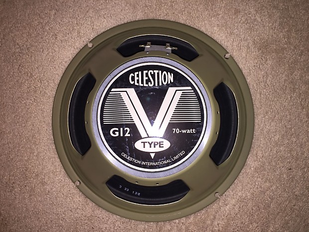 Celestion g12 v type top