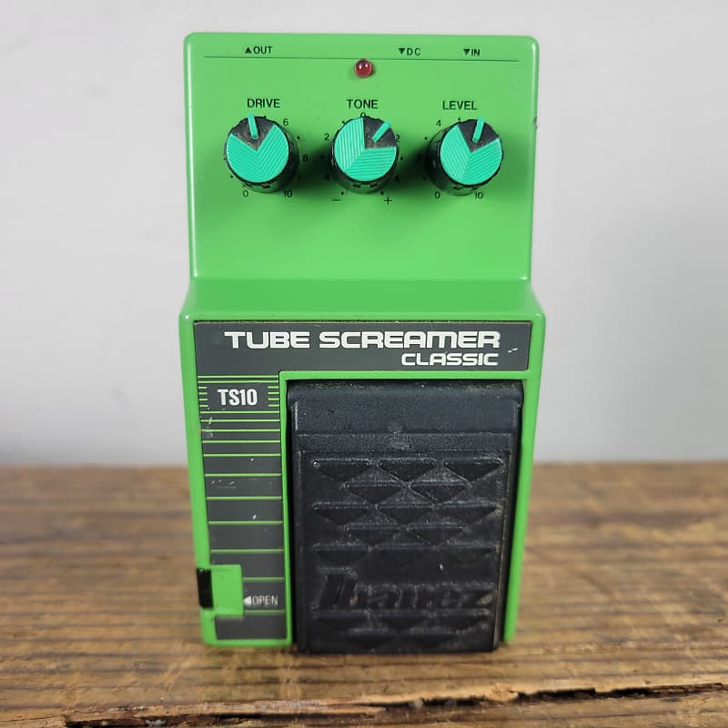 1980's Ibanez TS10 Tube Screamer Classic MIJ - Green With | Reverb