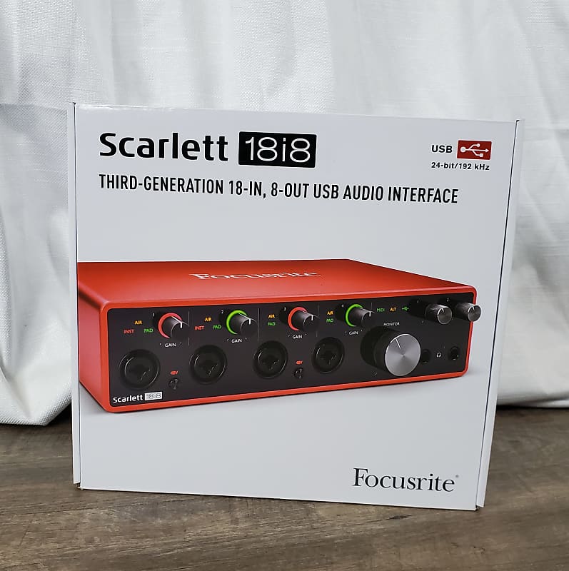 Focusrite Scarlett 8i8 オーディオインターフェース Focusrite/オーディオインターフェイス/Scarlett 18i8 G2