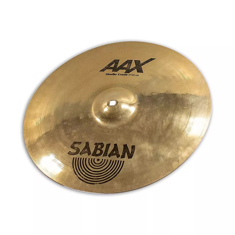 Sabian 17" AAX Studio Crash Cymbal 2002 - 2018 image 1