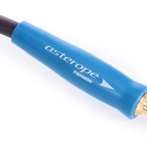 Asterope AST-P10-SSG Pro Studio Series Straight to Straight Instrument Cable - 10 foot Purple/Gold image 3