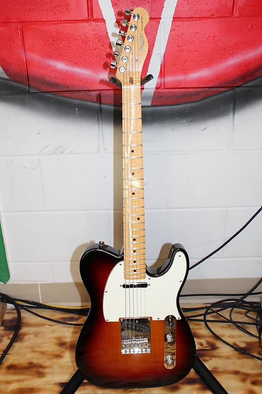 Fender 2012 3-Tone Sunburst Telecaster Electric Guitar image 1