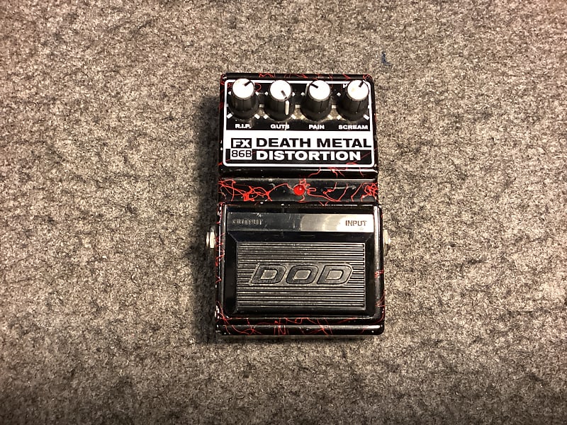 貴重 DOD FX86B DEATHL ハイゲイン系 ディストーション DOD Death Metal Distortion FX86B | Reverb