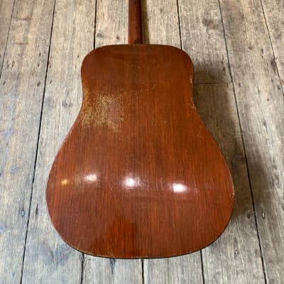 1953 Martin D-18 Acoustic  - Natural finish and hard shell case image 5