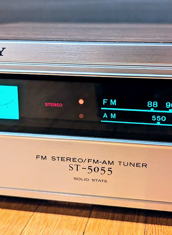 SONY ST-5055 FM/AMチューナー & TA-5055 統合アンプ Sony ST-5055/ST-5055L radio tuner: a great companion to the