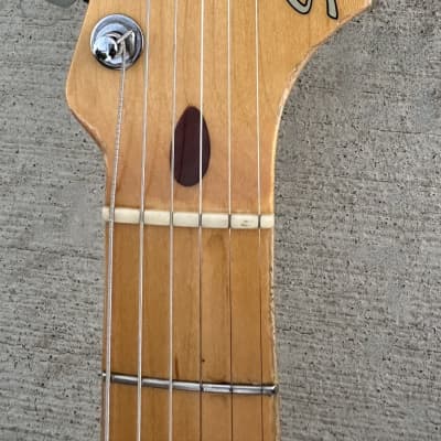 Squier Stratocaster by Fender Japan E Series 80's MIJ Electric Guitar Dakota Red image 4