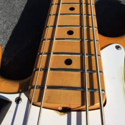 Fender Precision Bass Lefty 1975 Natural image 13
