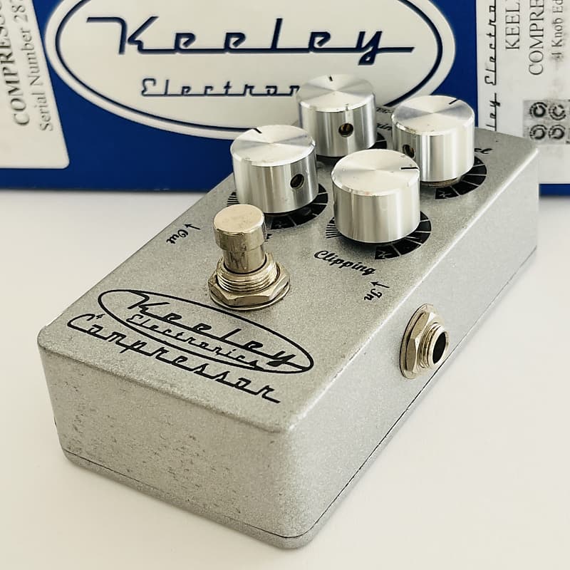 FS - Keeley C4 4-Knob Compressor with box- $95 | The Gear Page