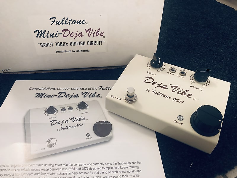 Fulltone Mini Deja Vibe