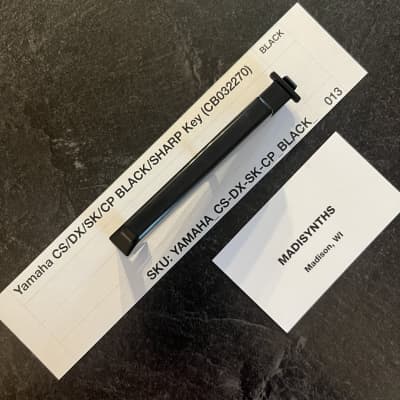 ORIGINAL Yamaha Replacement Black Key (CB032270) for CS70M, CS5, CS15, CS15D, CS20, CS20M, CS40M, DX9, DX21, DX27, DX27S, SK20, SK30, CP10, CP11, CE20, PS10, PS20, YK10, and more