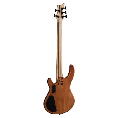 Dean Edge Pro Select 5-String Bass Guitar - Burled Poplar - Used image 5