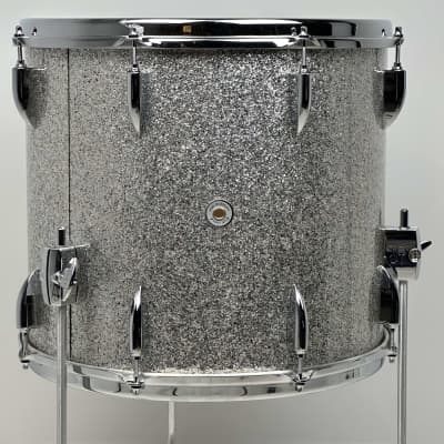 Sonor 20/10/12/13/14/16/6.5x14" Vintage Series Drum Set - Silver Sparkle image 25