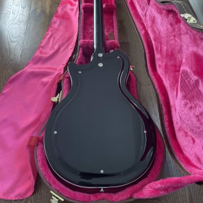 Supro 1575JB Black Holiday Americana Series Electric Guitar 2017 - Jet Black image 7