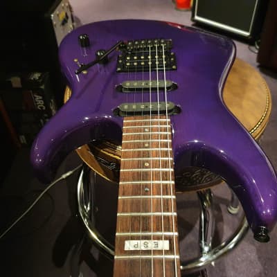 ESP Custom Shop The Mirage Trans Purple Japanese Super Strat! MIJ Japan Guitar! image 24