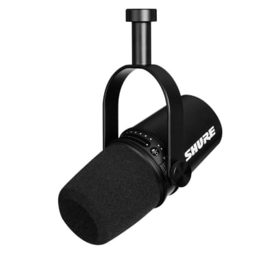 Shure MV7 USB Podcast Microphone - Black image 1