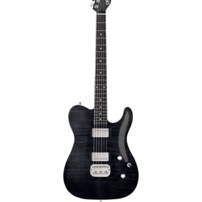 Guitare Electrique G&L TASDLX-TBK - Deluxe - Tribute ASAT Translucid Black, touche palissandre for sale