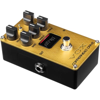 Vox Copperhead Drive Valve Distortion Pedal, NEW! #VECD image 3