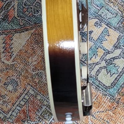 1961 Harmony H22 Short Scale Bass guitar, Gold Foil PU, Super Clean Shape, w/Hard Case image 14