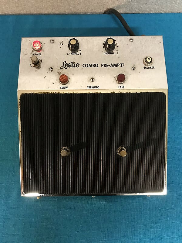 Vintage Leslie Combo Preamp ll Foot pedal / Controller - Tested & Working image 1