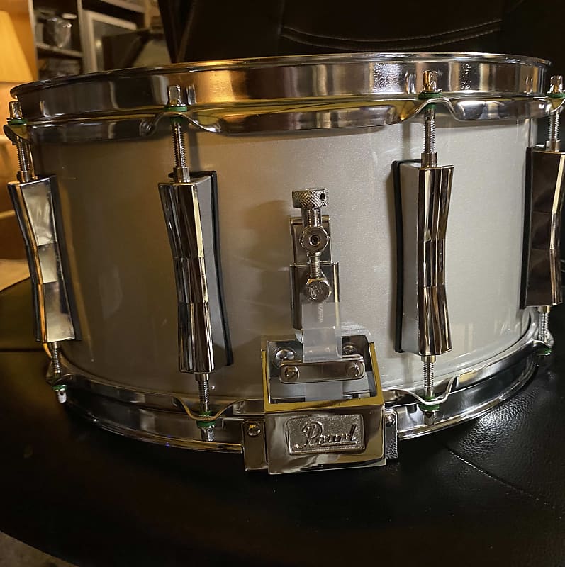 Pearl ジャパンヴィンテージ Excellent Pearl 14x6.5 Aluminum Snare 1990s - Japan Made w