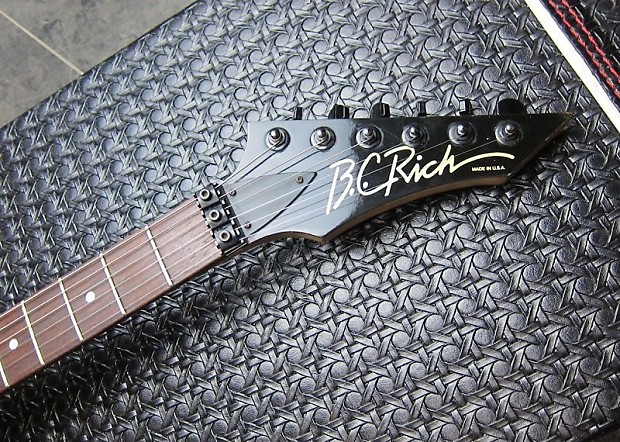 B.C. Rich USA ST3 Snake Skin Blue | Reverb