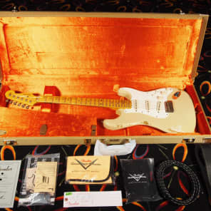 2015 Fender Stratocaster 1956 Custom Shop 56 Strat Heavy Relic Desert Sand image 14