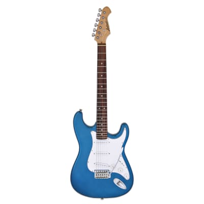 Aria STG-Series Strat Style Metallic Blue | Reverb