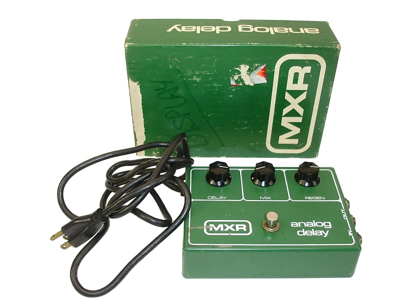 ギター mxr analog delay m-118 MXR MX-118 Analog Delay Echo Rare Vintage Guitar Effect