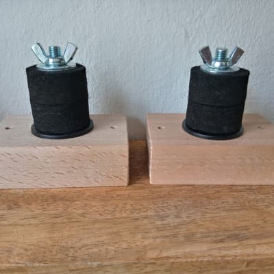 Beckenwandhalter - Cymbal wallholder - Beech - Perfect gift for drummers - Geschenk für Schlagzeuger - sichere Beckenmontage an die Wand image 4