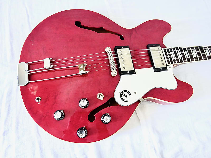 Epiphone Japan RIVIERA 1993 Cherry MIJ w/hardcase terada robben