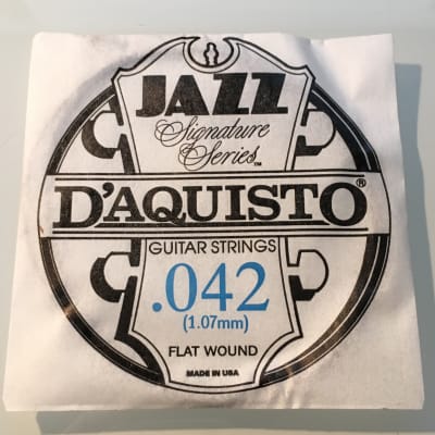 D'Aquisto RARE Jazz Signature Series String .042