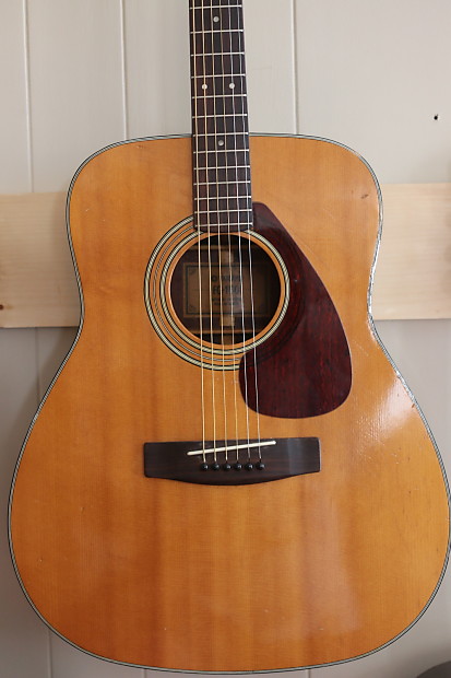 Yamaha FG-160 Acoustic Guitar 1970's Natural | Reverb