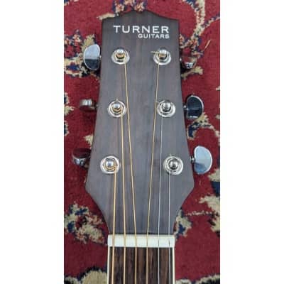 Turner 45CE Electro Acoustic Jumbo Guitar image 7
