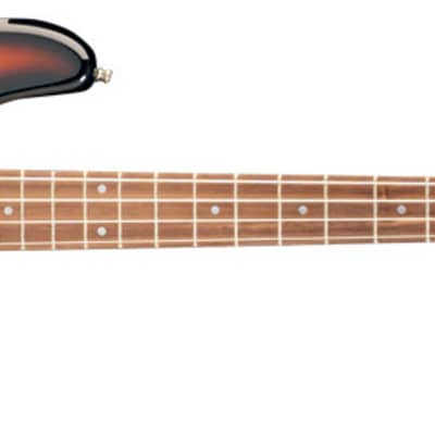 Jay Turser JTB-400C-TSB Series Maple Neck 4-String Electric Bass Guitar - Tobacco Sunburst image 2