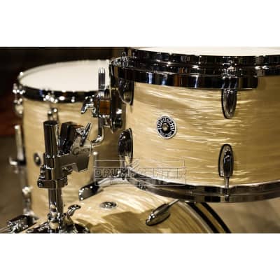 Gretsch Brooklyn 3pc Jazz Drum Set Creme Oyster image 4