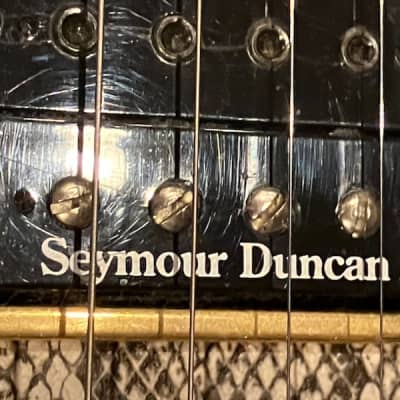 Charvel Jackson Snake Skin Strat Guitar Seymour Duncan Pickup Floyd Rose Tremolo image 7