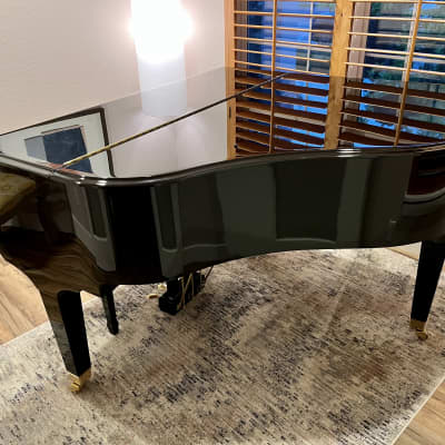 Like New Black High-Gloss Baby Grand Piano: Johannes Seiler GS-150 with Dampp-Chaser Piano Life Saver System installed! image 19