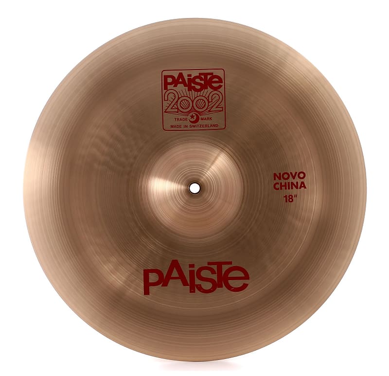 Paiste 18 inch 2002 China Cymbal (2-pack) Bundle