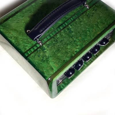 Ashen APG700.4 - 700 Watts Bass Guitar Amplifier Head in a custom-built maple enclosure image 2