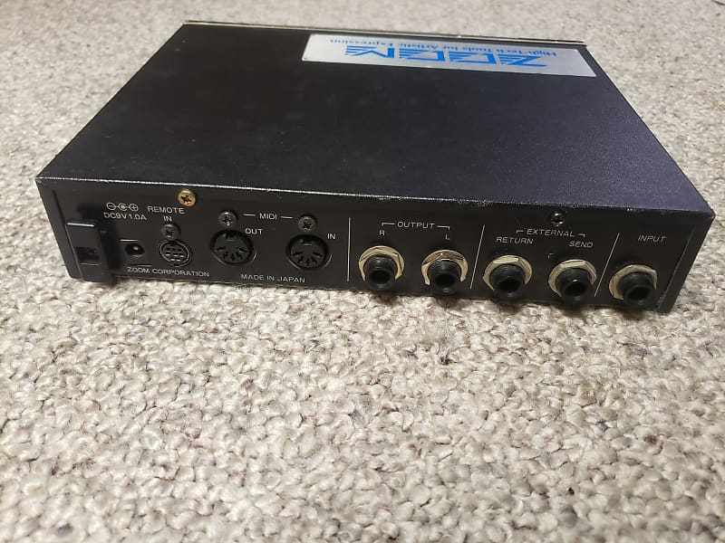 Vintage 90s Zoom 9050 Advanced Instrument Multi Effect | Reverb