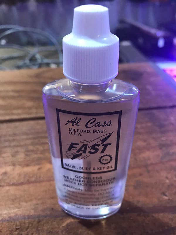 Al Cass Fast Valve Slide And Key Oil Reverb
