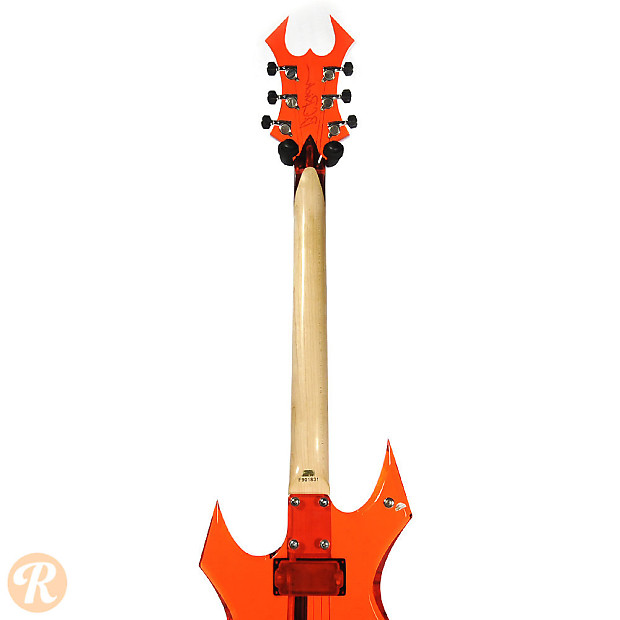 B.C. Rich Warlock Acrylic Transparent Red | Reverb