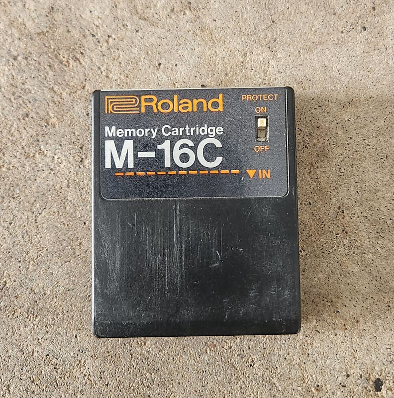 Roland M-16C Memory Cartridge for TR-707, TR-727, TR-909, JX-3P, JX-8P, JX-10 image 1