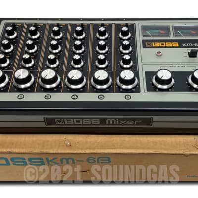 BOSS KM-6B ミキサー Boss KM-6B Mixer FOR SALE – Soundgas