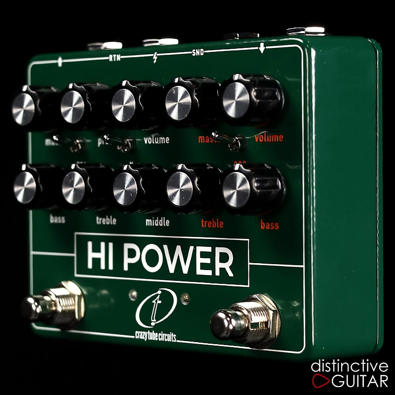crazy tube circuits HI POWER ギターエフェクター Crazy Tube Circuits Releases HI POWER Guitar Pedal - Premier