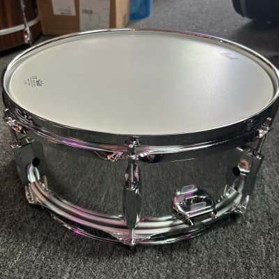 Pearl Mirror Chrome Export Series Snare 5.5 x 14'' image 2