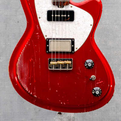 Maghini Guitars Satellite Candy Apple Red for sale